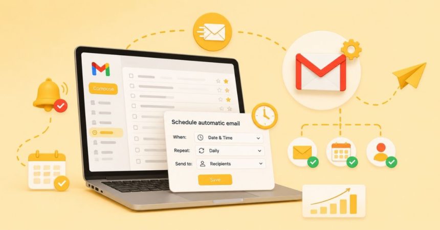 How to Set Up Automatic Emails in Gmail